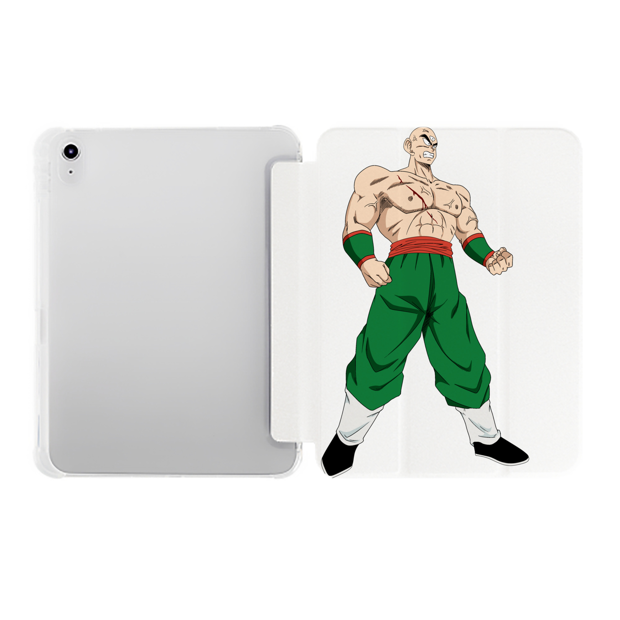 （画像用） ドラゴンボール DRAGON BALL IPad ケース ペン収納付き 三つ折りスタンド PUレザー×シリコン 対応機種9.5/10.5/10.9インチ
